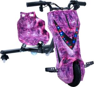 TROTTINETTE DRIFT électrique, 250 W, avec LEDS, 6 coloris