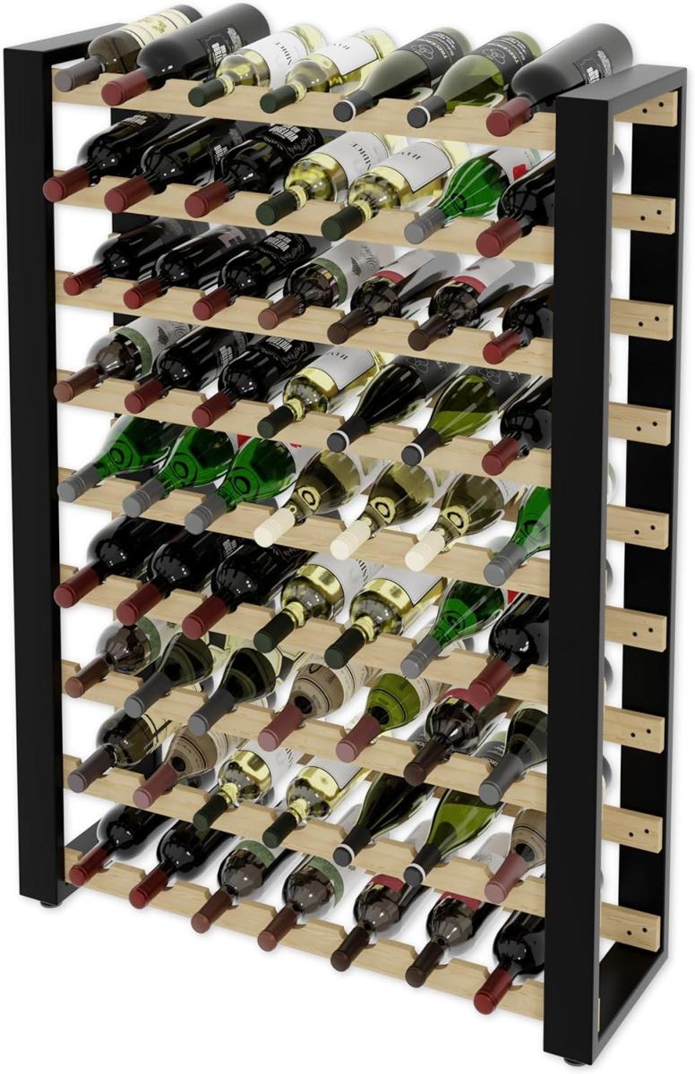 ML-Design Casier à Vin pour 6 Bouteilles, 24x21x37,5 cm, Vintage, Étagère à  Bouteilles Indépendant