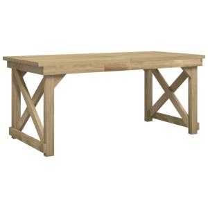 TABLE pique-nique bois massif 160 cm, avec bancs