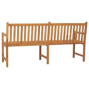 Banc de jardin 180 cm, teck massif