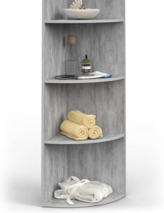 ETAGERE d'angle, 180 cm, 3 coloris disponibles