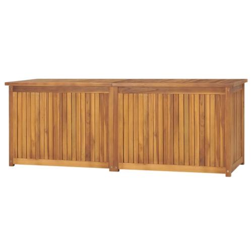 COFFRE de rangement, 150 cm en bois de teck massif