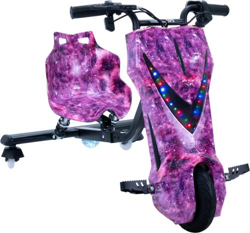 TROTTINETTE DRIFT électrique, 250 W, avec LEDS, 6 coloris