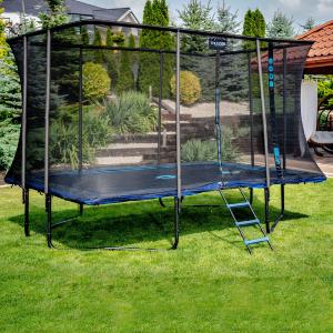 TRAMPOLINE rectangle XL, 430 x 305 cm, complet