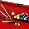 BILLARD PROFESSIONNEL 7 Ft, tapis rouge